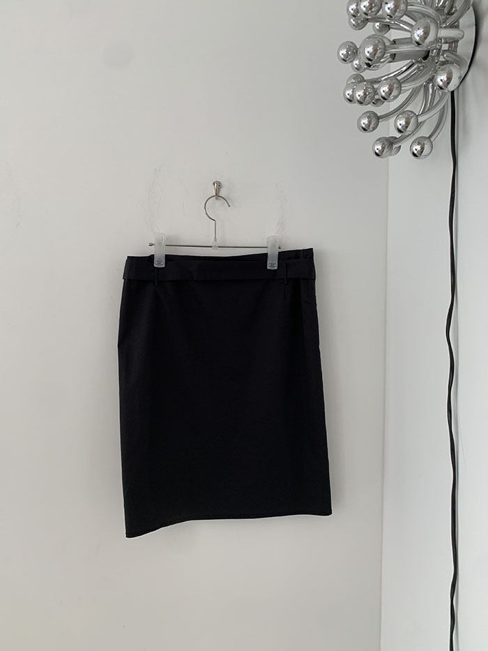 00's "JIL SANDER" wool Skirt by Raf Simons 복제