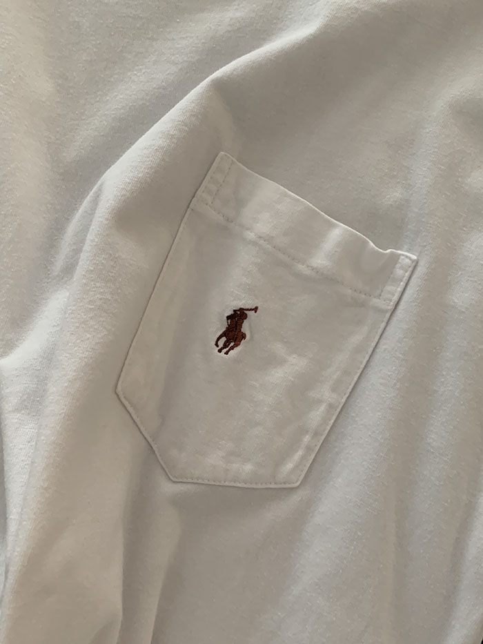 90's "Polo Ralph Lauren USA" Pique Shirt 복제
