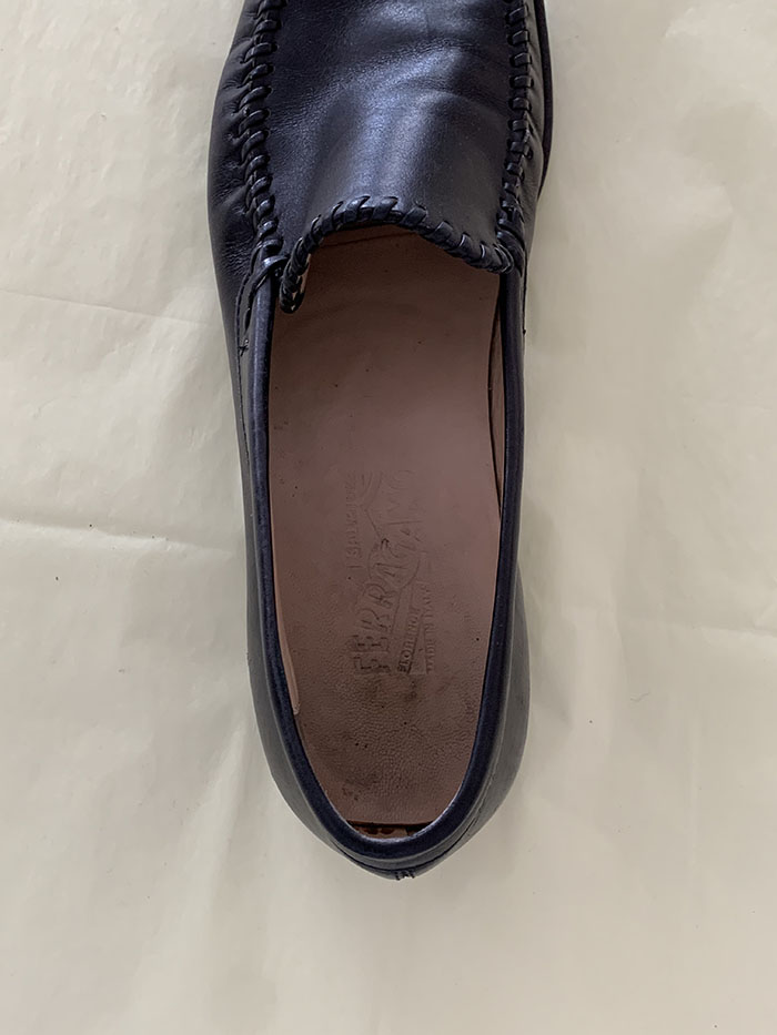 00's "Salvatore Ferragamo" Loafer Shoes