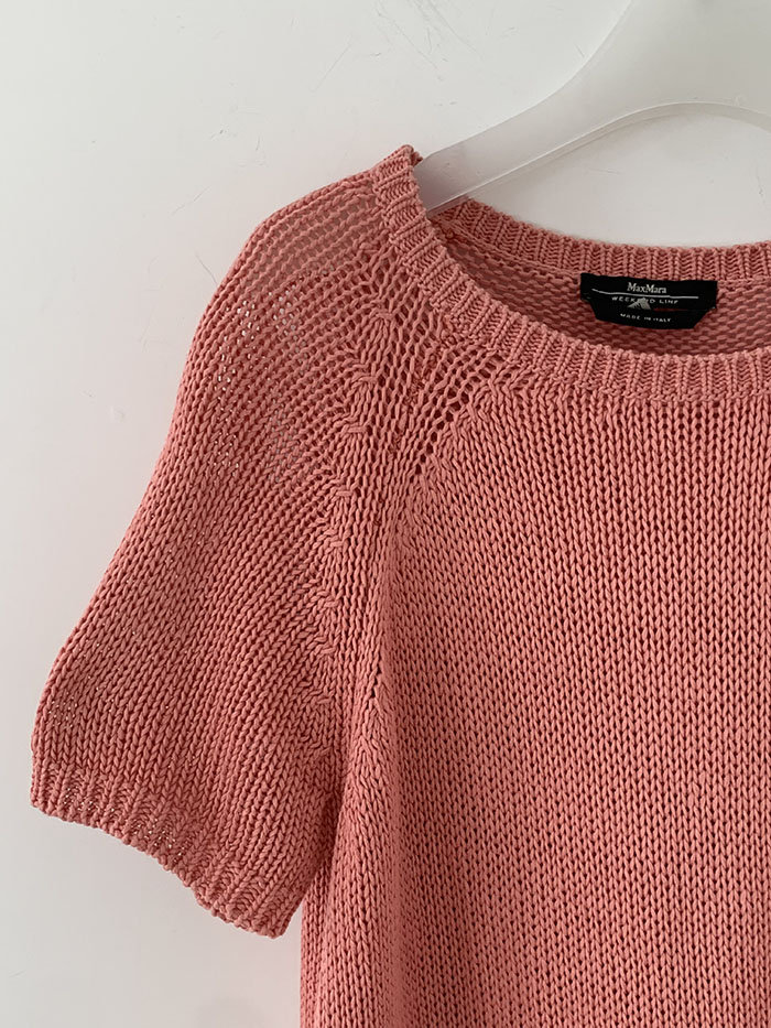 S MaxMara Linen Reglan Knit 복제