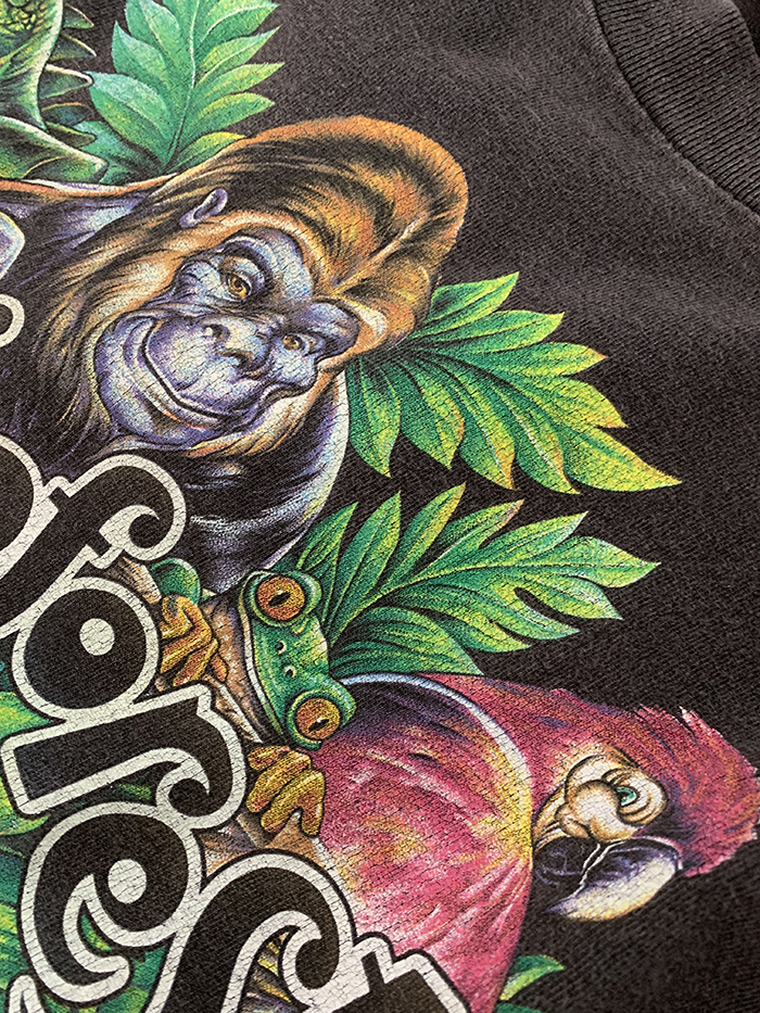 90's "WILD PLACE TO SHOP AND EAT" USA T-shirt 복제