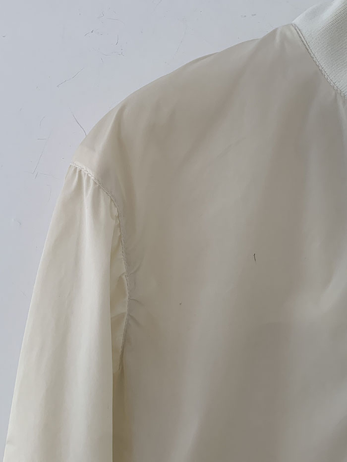 90's "PRADA" nylon zip up collar Jacket 복제