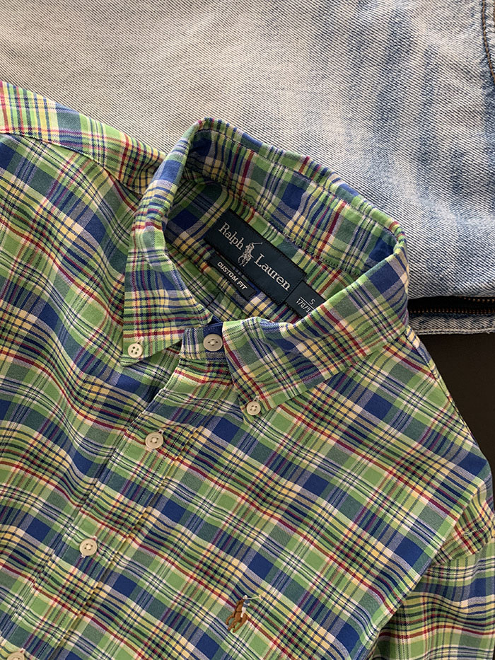 90's "Polo Ralph Lauren" Pique Shirt 복제