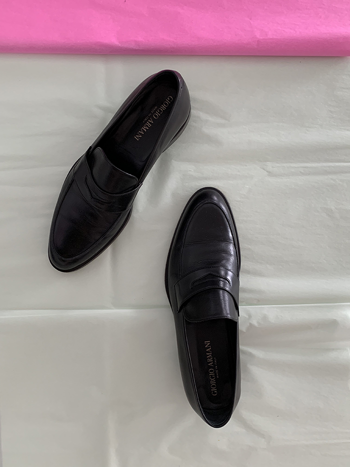 00s "Giorgio Armani" Loafer Shoes