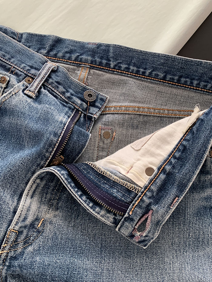 90's "HYSTERIC GLAMOUR" Bootcut Denim 복제