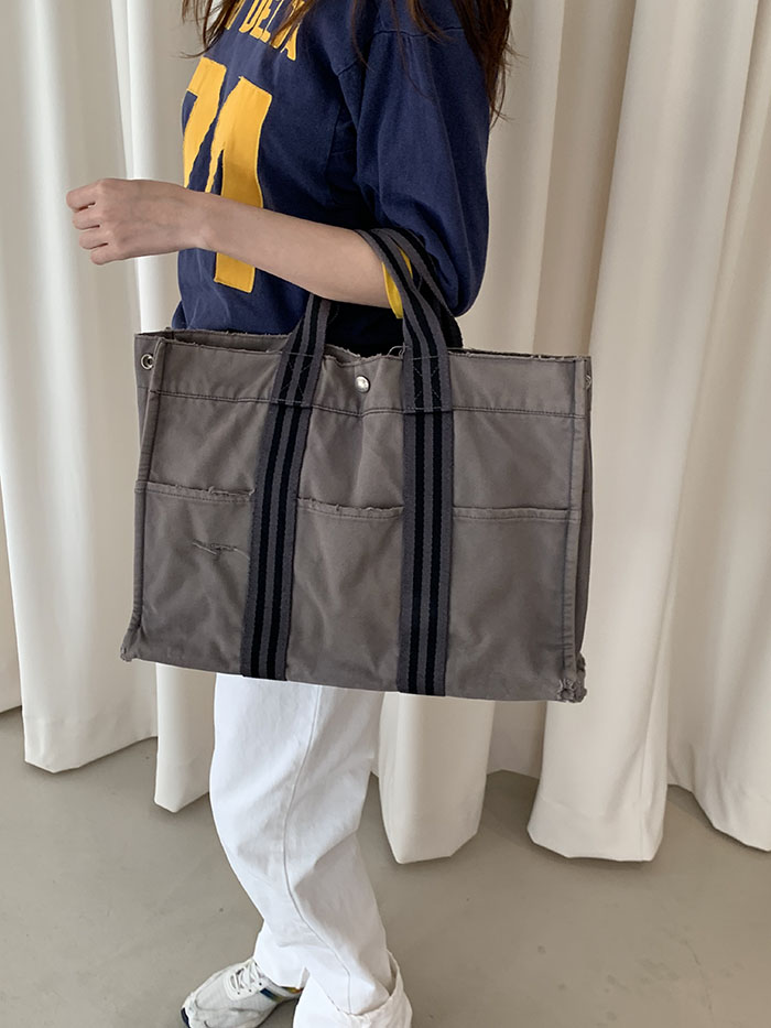 Vintage "Hermes" Fourre Tout Bag (Distressed) /상세사진 찍기/