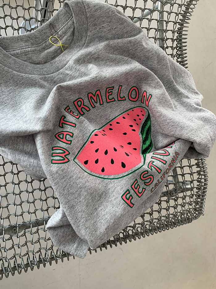 "Watermelon Festival California" (Gray)