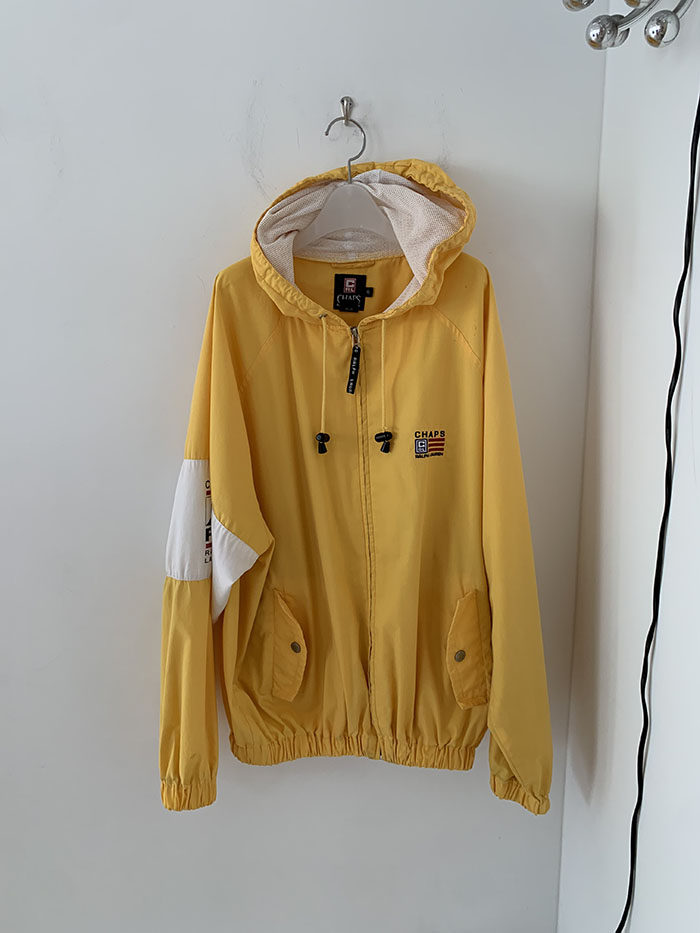 80's "Chaps by Ralph Lauren" wool Varsity Jacket (Rare Design) 복제