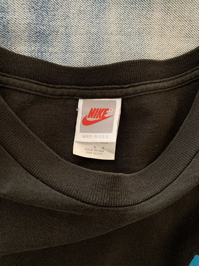 90's "old NIKE" USA T-shirt 복제
