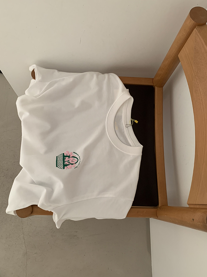 (new product) "Melbourne Flower Garden Show" T-shirt (White)
