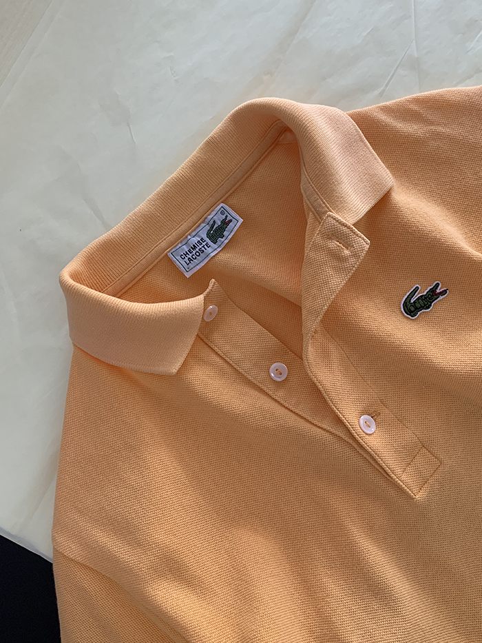 80's "Lacoste" Cotton Pique Shirt