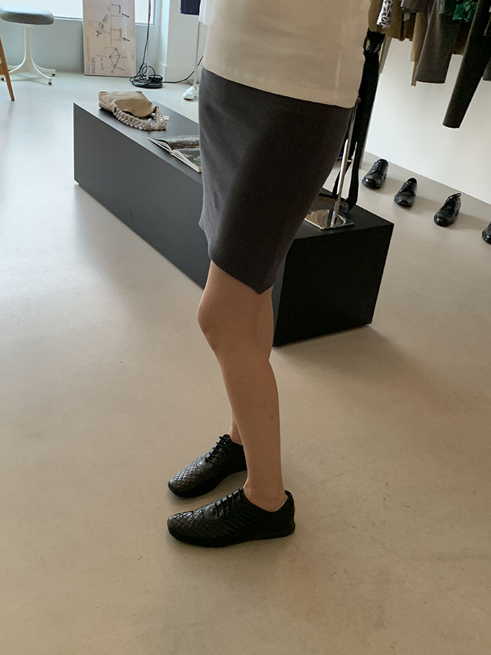 (Deadstock) 00's "PRADA" Leather Shoes