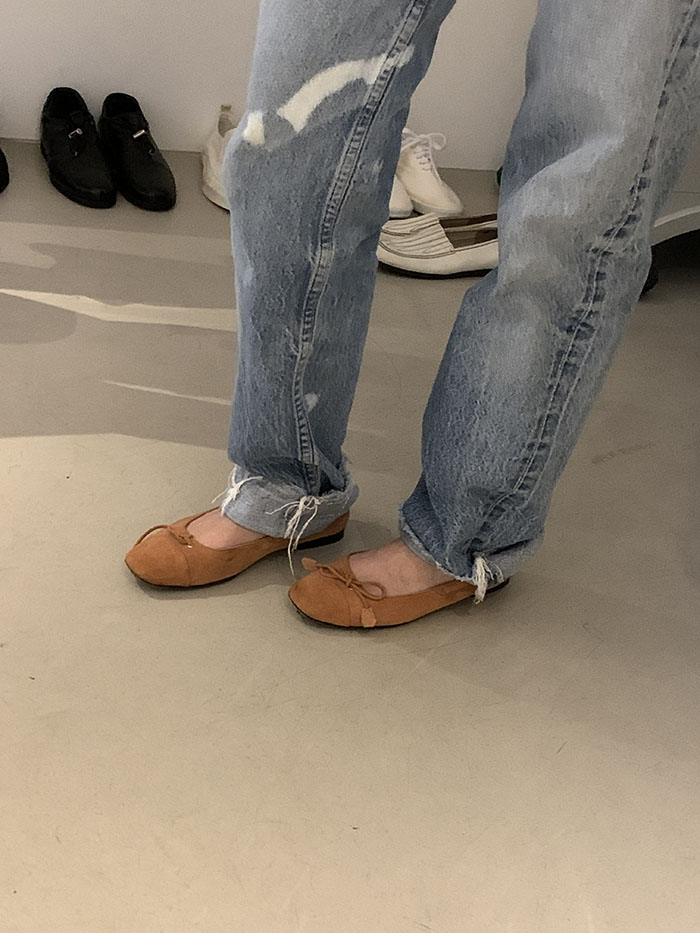 00s "Hermes" Logo Leather Shoes 복제