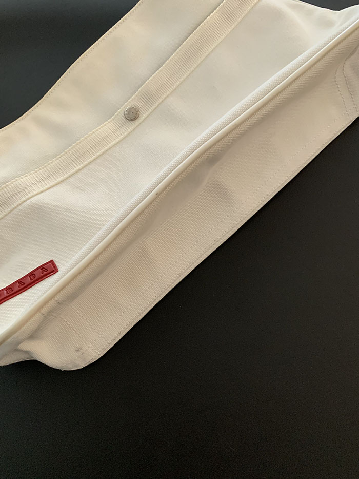 (Deadstock) 00's "PRADA" Canvas tote Bag 복제