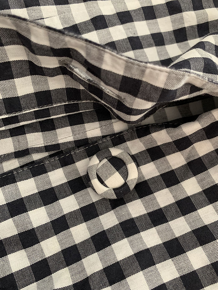 00's "Agnes B" Check Shirt