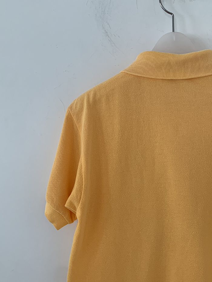 80's "Lacoste" Cotton Pique Shirt