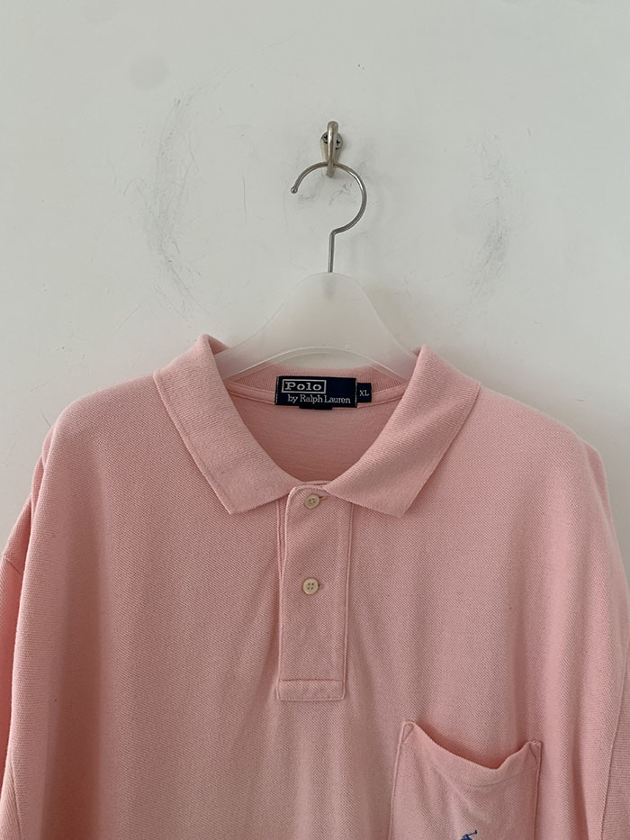 90's "Polo Ralph Lauren" Pique Shirt 복제 복제 복제