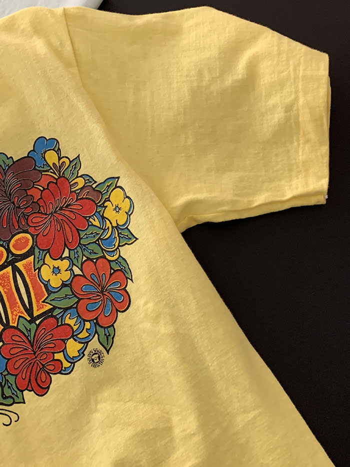 (Deadstock) 80's "Hawaii" USA T-shirt