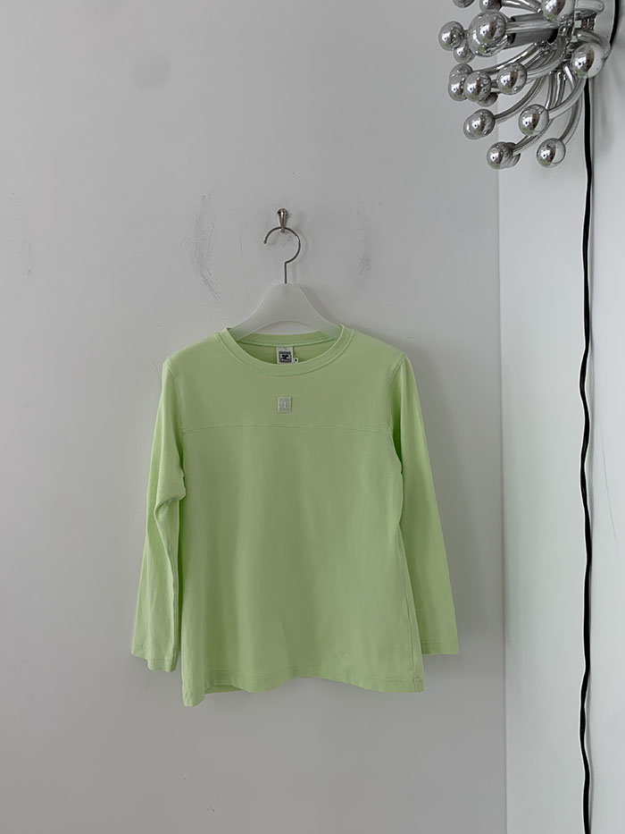 (Deadstock) 90's "Courreges" cotton T-shirt 복제