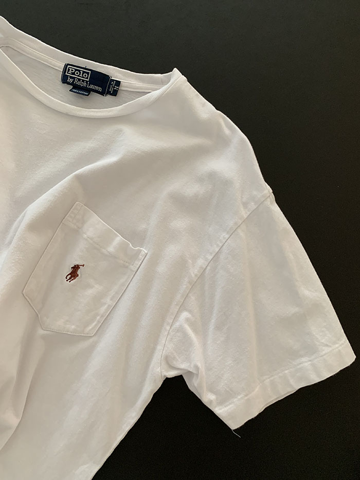 90's "Polo Ralph Lauren USA" Pique Shirt 복제