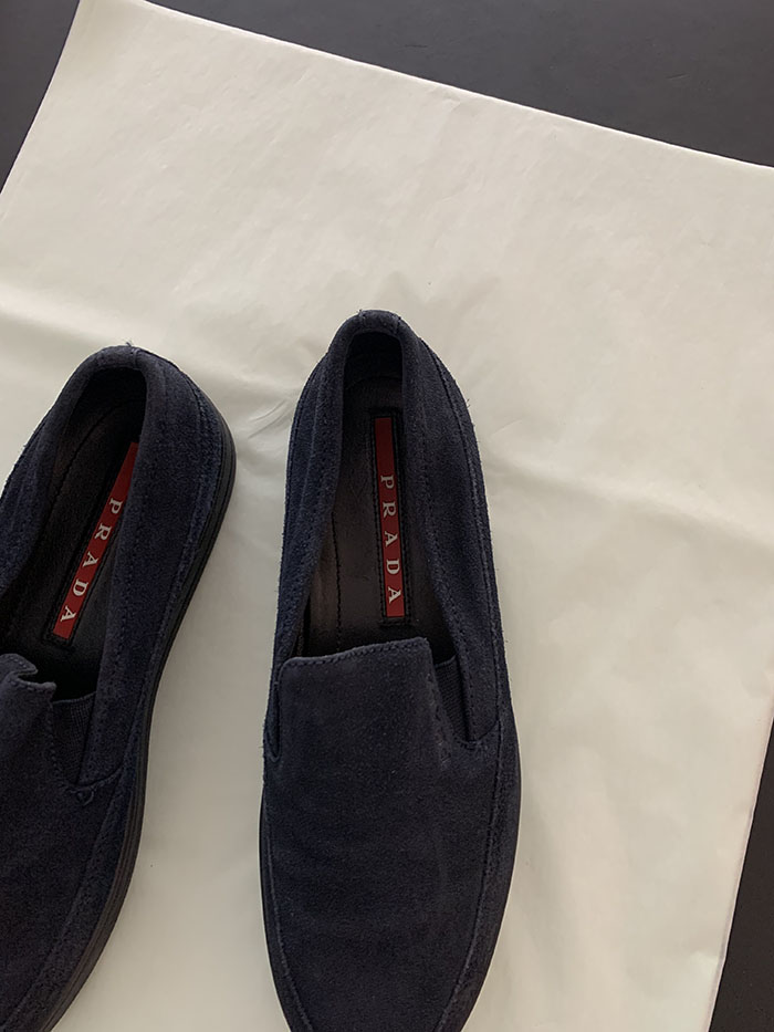 00's "PRADA" Velcro Shoes 복제