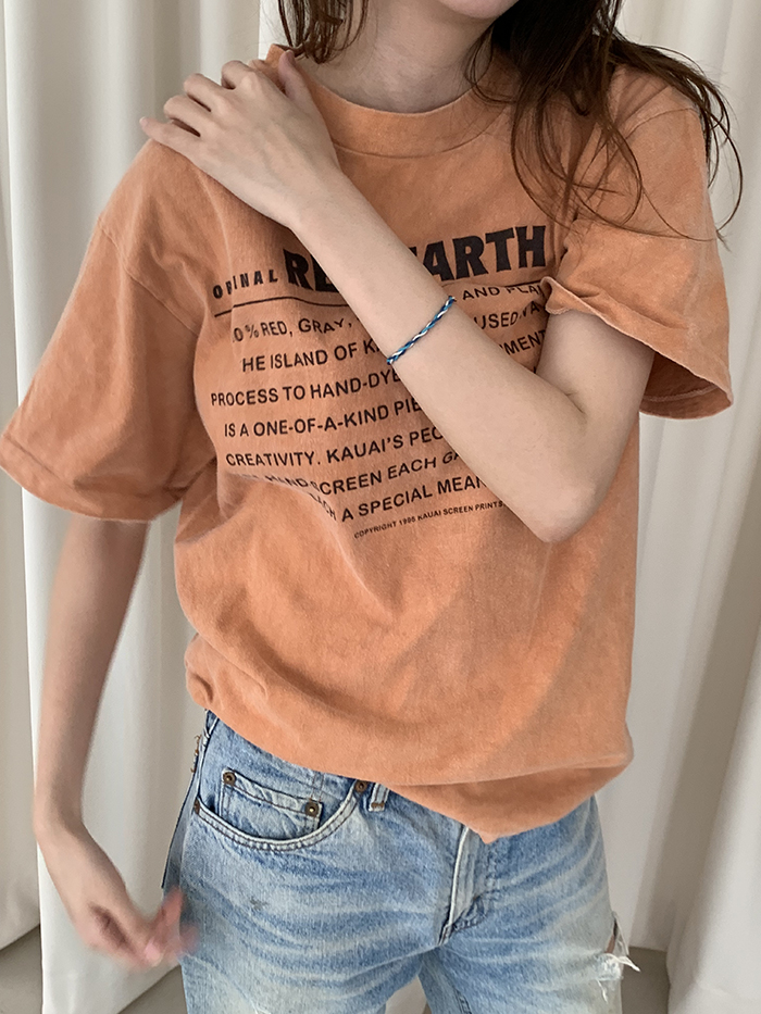 90's "RED EARTH Hawaii" USA T-shirt