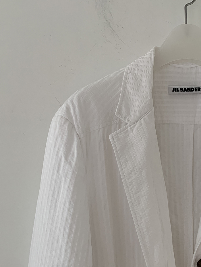 90's "JIL SANDER" silk Summer Jacket 복제