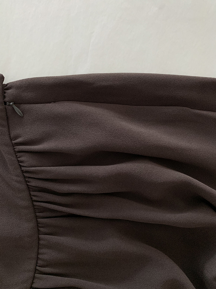 00's "PRADA" viscose Skirt 복제