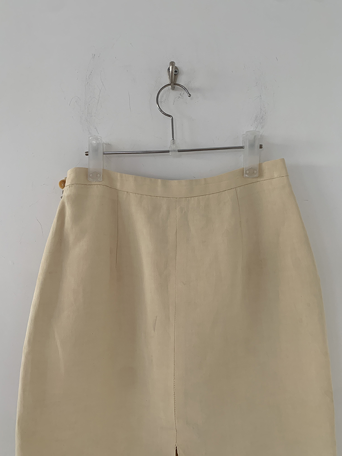 00's "Giorgio Armani" Black Skirt 복제