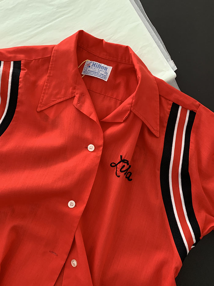 50-60's "Hilton" USA Bowling Shirt