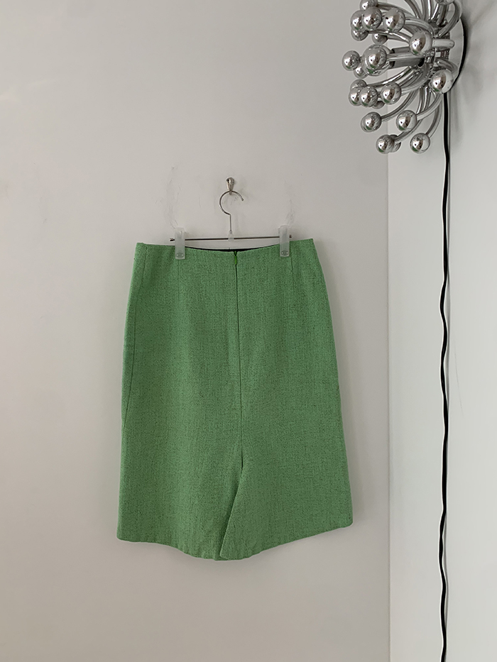 00's "JIL SANDER" wool check Skirt 복제