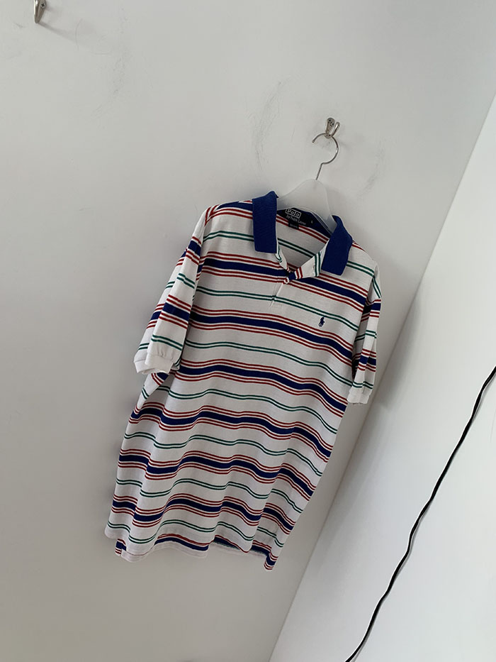 90's "Polo Ralph Lauren USA" Pique Shirt 복제 복제 복제