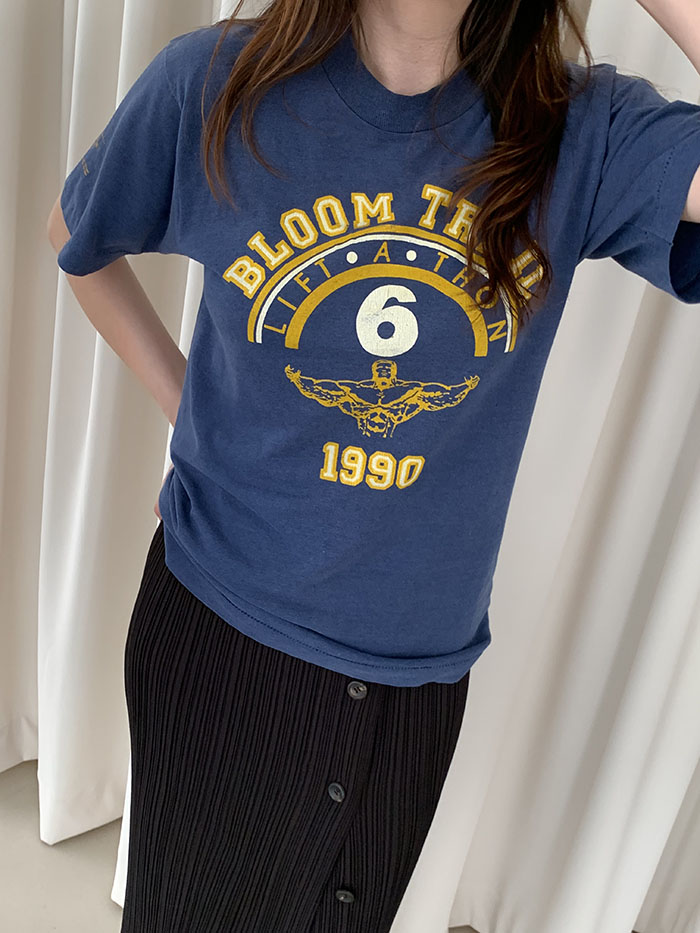 70's "TRI DELTA" USA T-shirt 복제