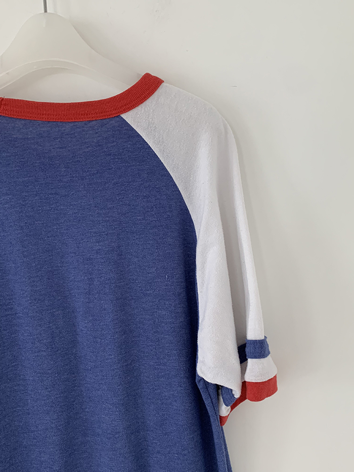 70's "1974 The Doobie Brothers" USA Raglan Long sleeves T-shirt 복제