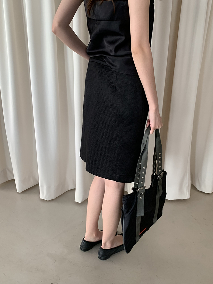 00's "Prada" cotton Skirt 복제
