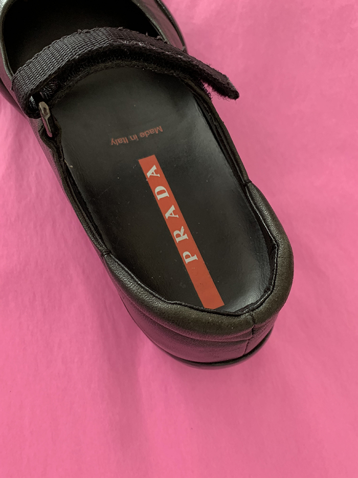(Deadstock) 00's "PRADA" sandal shoes 복제