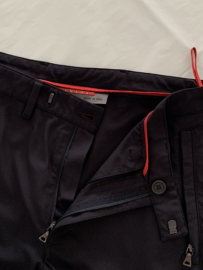 90-00's "PRADA Sport" Straight Pants 복제