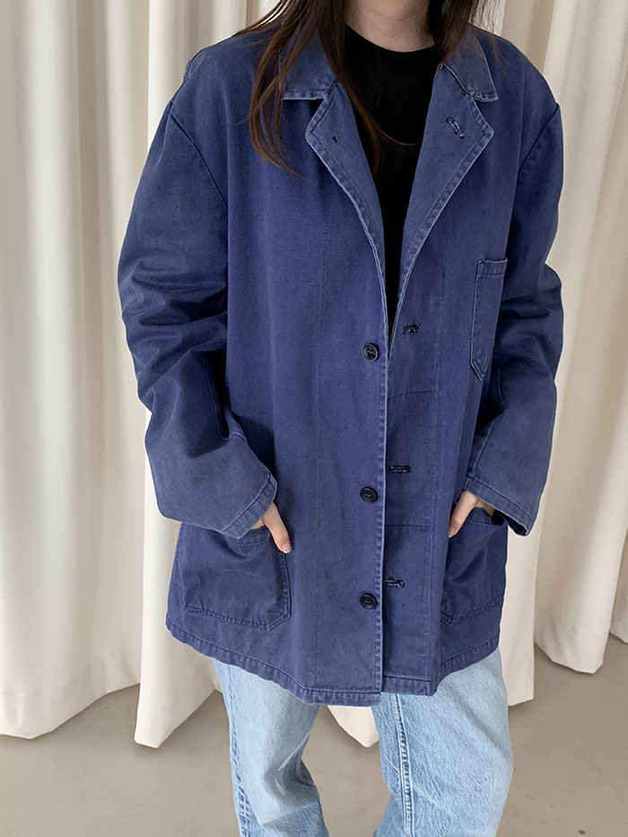 70's Vintage French Work Jacket