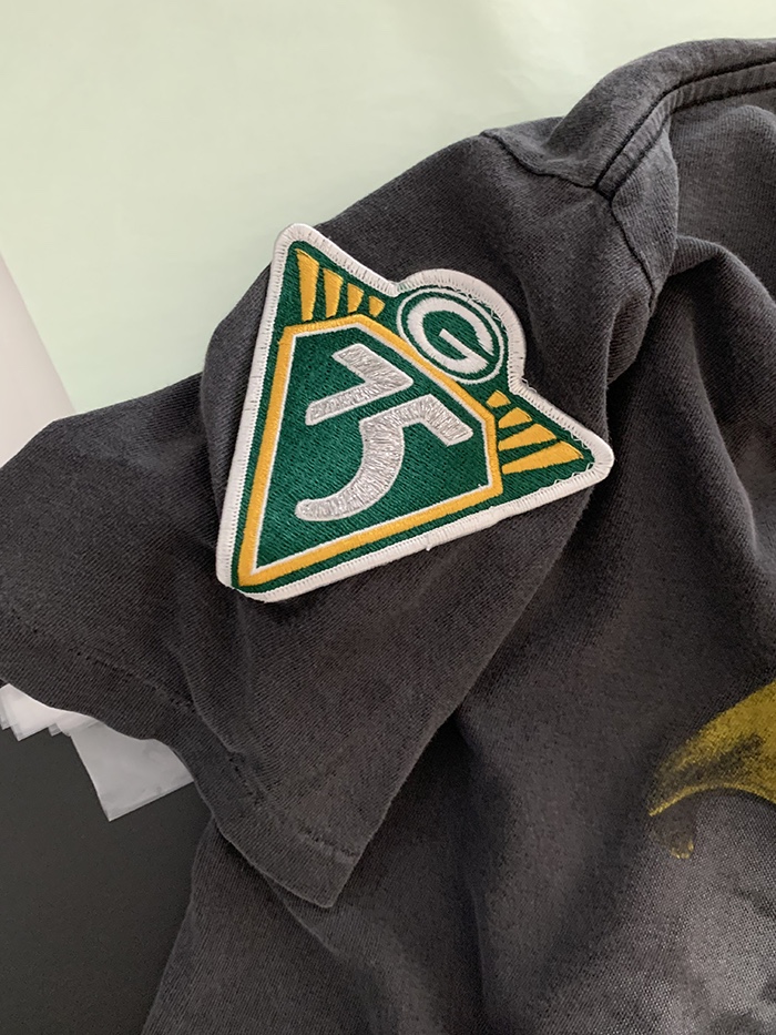 90's "PACKERS" USA cotton T-shirt