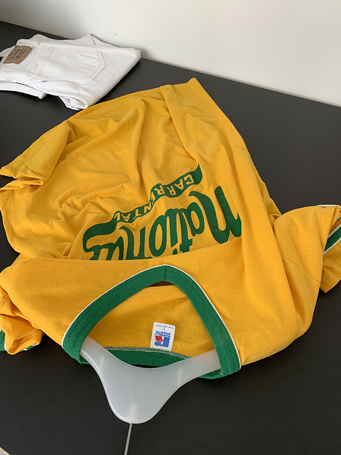 80's "CAR RENTAL" USA 50/50 T-shirt