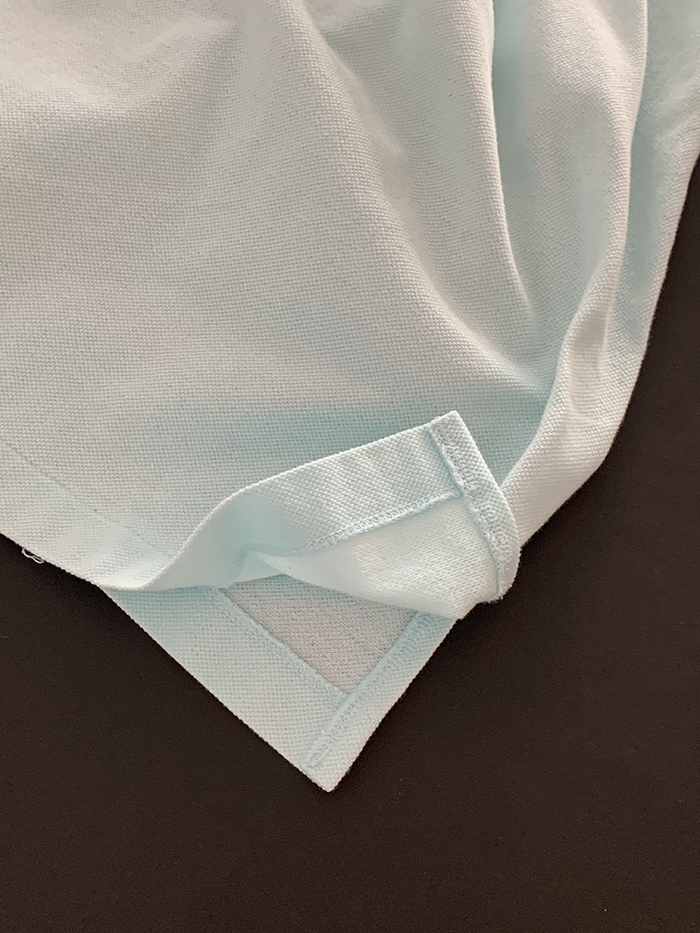 90's "Courreges" Cotton Pique Knit 복제