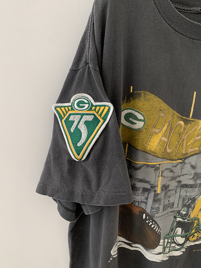 90's "PACKERS" USA cotton T-shirt