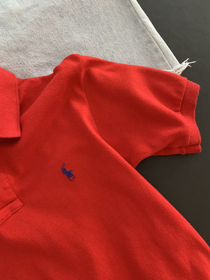 90's "Polo Ralph Lauren USA" Pique Shirt 복제 복제 복제 복제