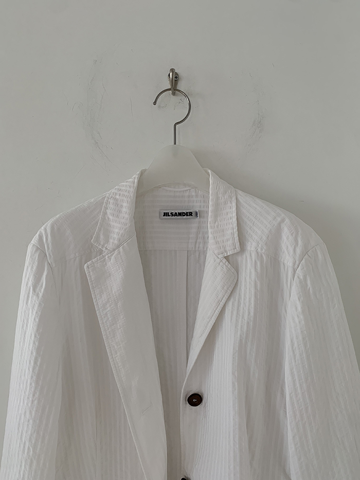 90's "JIL SANDER" silk Summer Jacket 복제