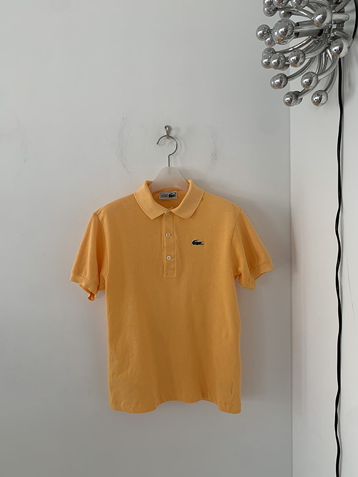 80's "Lacoste" Cotton Pique Shirt