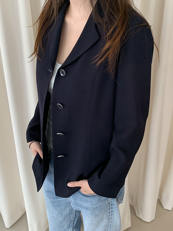 80's Burberry cotton button Jacket 복제