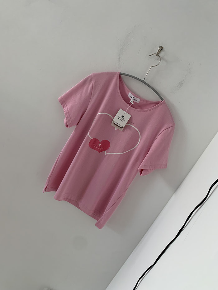 90's Courreges cotton T-shirt 복제