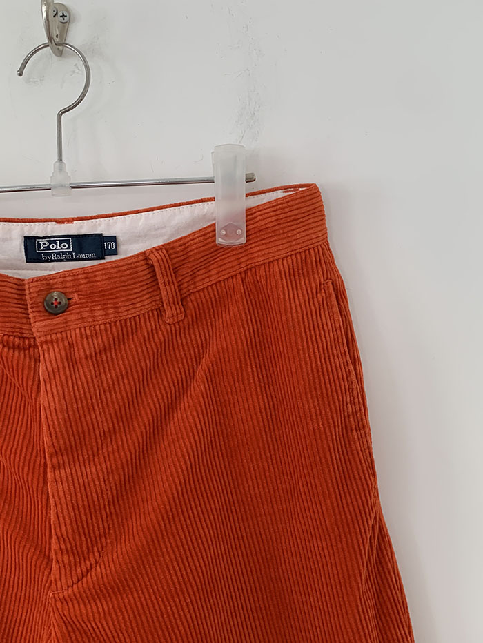 90's "Polo Ralph Lauren" corduroy pintuck Pants 복제