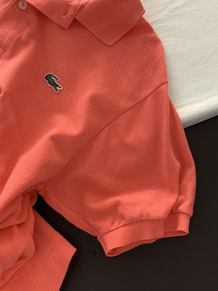 90's "Lacoste" Cotton Pique Shirt