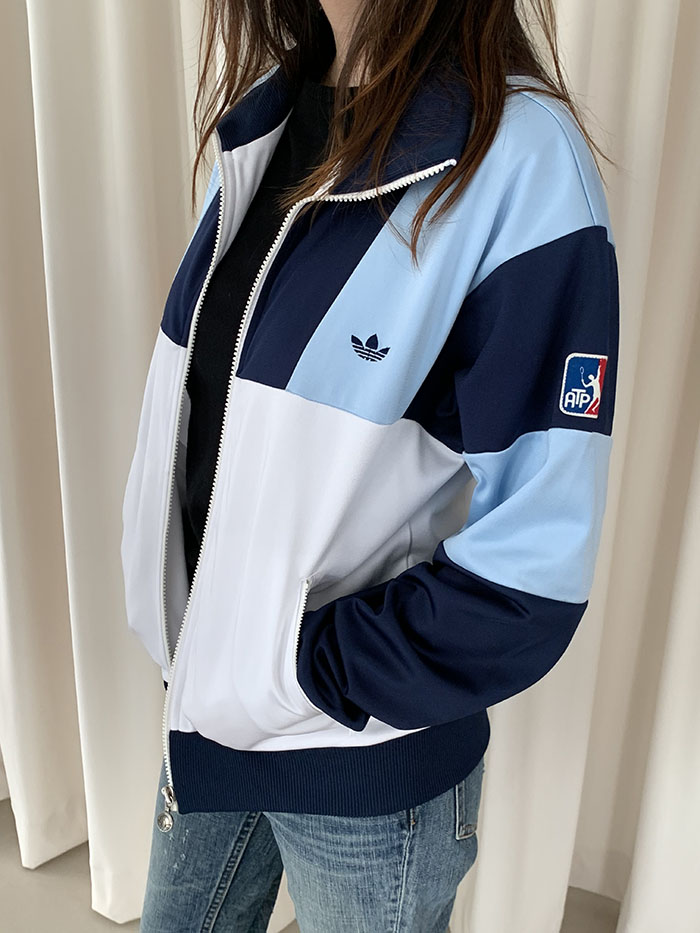 80's France Adidas Hoodie Track Top by W.Germany (rare piece) 복제 복제